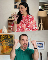 2 personnes très heureuses