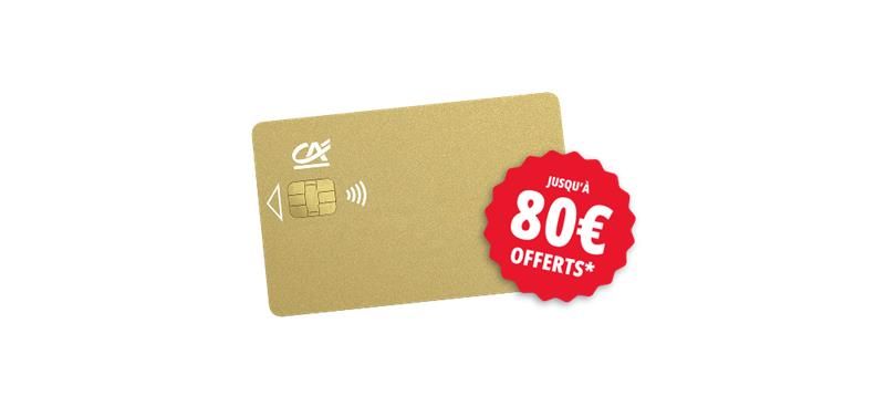 jusqu'à 80€ offerts