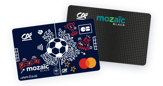 Visuel carte mozaic black